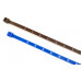 Printed Electrical Metering Cable Ties - L / N - Blue / Brown - 100 per pack